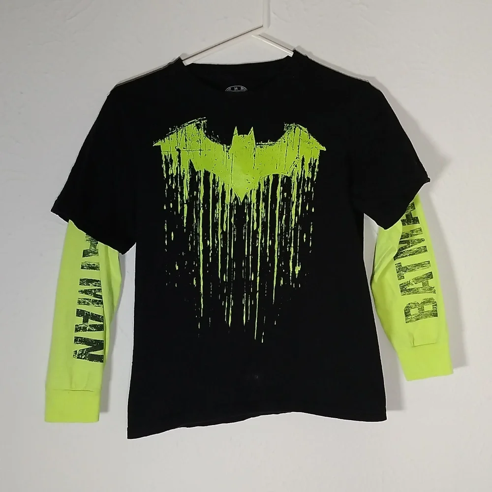 Batman Boy's Long Sleeve T-shirt Size L (10/12)